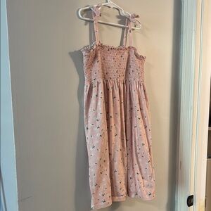 Hanna Andersson Light Pink Floral Dress